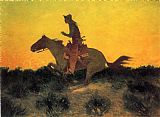 Against the Sunset by Frederic Remington
